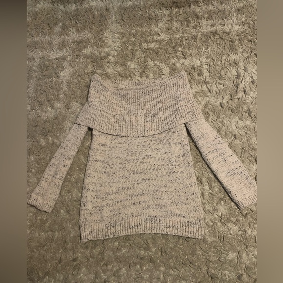 LC Lauren Conrad Sweaters - NWOT-Lauren Conrad cowlneck/off shoulder sweater